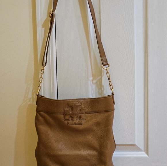 Tory Burch Crossbody with snap closure - Tan - Picture 3 of 7